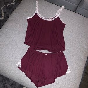 2-piece tank top & shorts pajamas